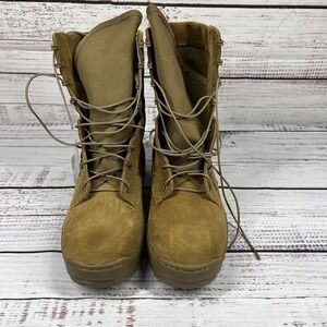 New Reebok Spearhead 8" Hot Weather Tactical Boots Mens Size 14 Coyote Brown